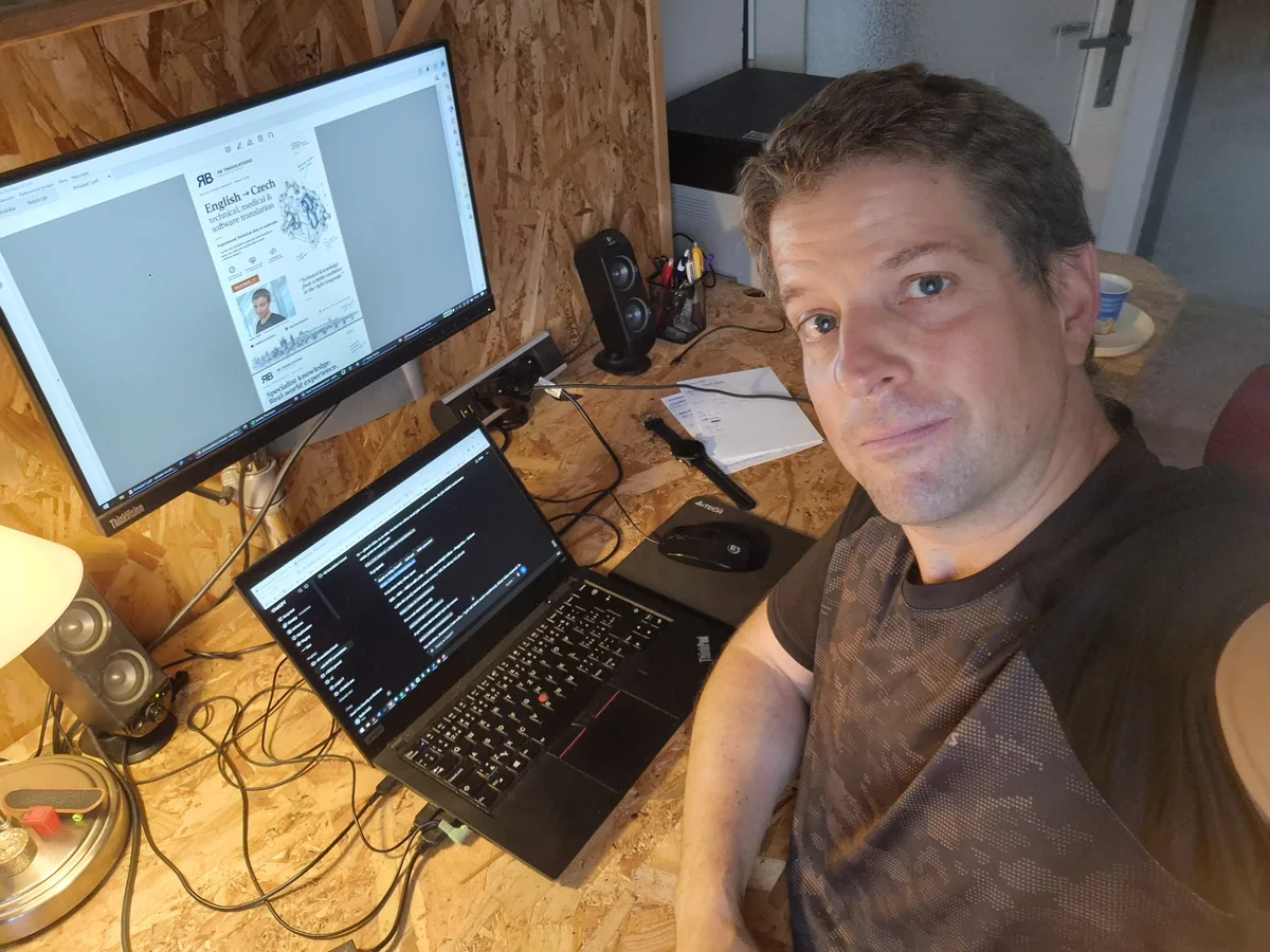 Radim Balík, independent Czech translator